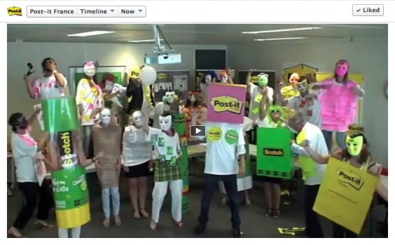 Postit Harlem Shake