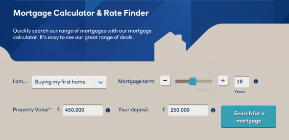 RBS Mortgage calculator and rate finder