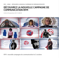 Découvrez... la campagne de comm de RFM