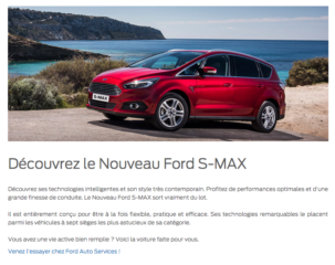 Découvrez... chez Ford, aussi