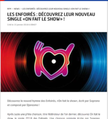 Découvrez... les Enfoirés