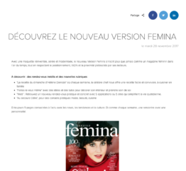 Découvrez... Ahhh la presse tradi ! Au moins on nous annonce les nouvelles rubriques